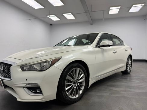 Used 2021 INFINITI Q50 Luxe w/ Cargo Package AWD/4WD image 18
