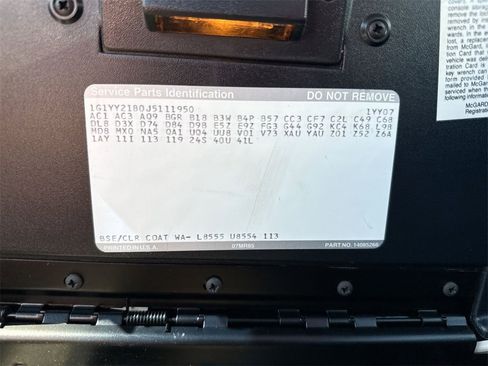 Used 1988 Chevrolet Corvette 35TH ANNIVERSARY EDITION image 40