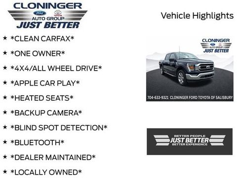 Used 2022 Ford F150 XLT w/ Equipment Group 302A High AWD/4WD image 3
