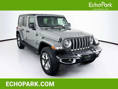 Used 2023 Jeep Wrangler Sahara w/ Cold Weather Group image 1