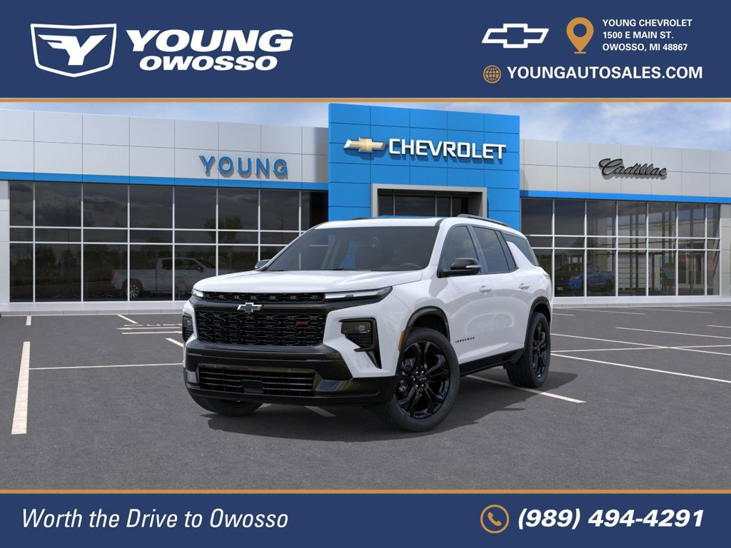 New 2027 Chevrolet Traverse RS w/ LPO, Floor Liner Package AWD/4WD image 9
