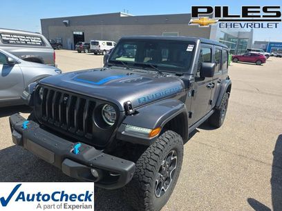 Used 2022 Jeep Wrangler Unlimited Rubicon 4xe w/ Steel Bumper Group