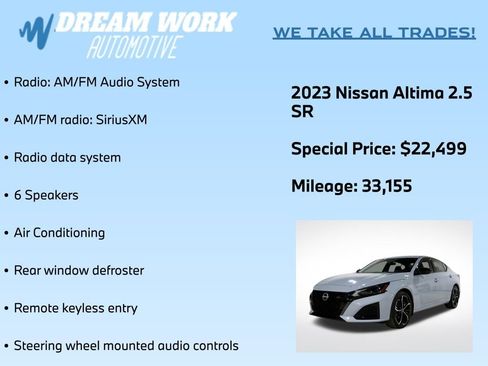 Used 2023 Nissan Altima 2.5 SR image 2