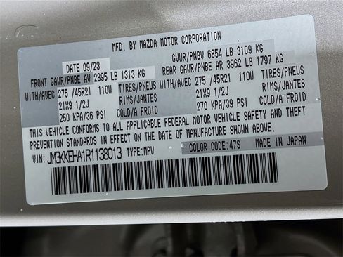 Used 2024 MAZDA CX-90 Plug-In Hybrid w/ Premium Plus image 33