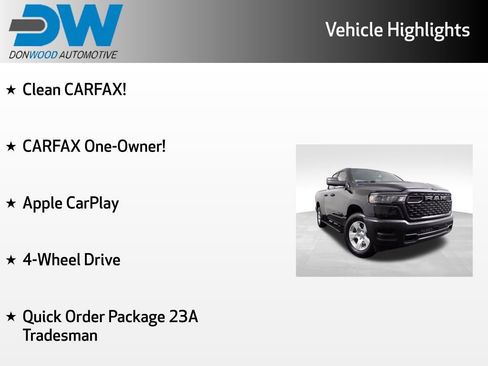 Used 2025 RAM 1500 Tradesman AWD/4WD image 3