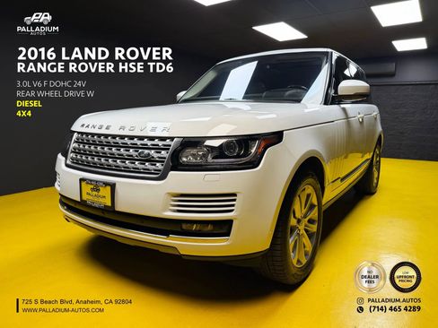 Used 2016 Land Rover Range Rover HSE AWD/4WD image 1