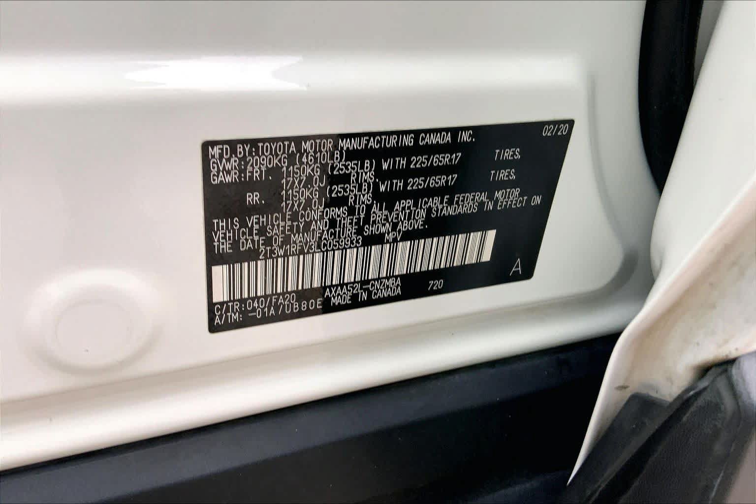Used 2020 Toyota RAV4 XLE FWD image 33