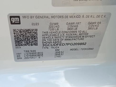 Used 2023 Chevrolet Silverado 1500 LT Trail Boss AWD/4WD image 30