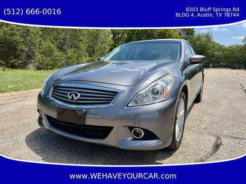 Used 2012 INFINITI G37 x Sedan w/ Premium Pkg AWD/4WD image 1