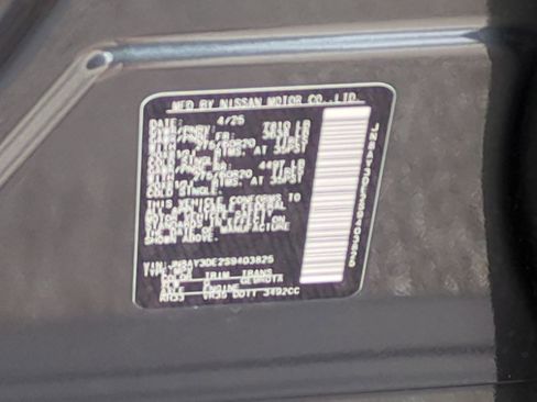 New 2025 Nissan Armada PRO-4X AWD/4WD image 45