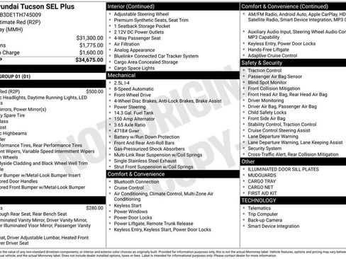 New 2026 Hyundai Tucson SEL Plus FWD image 6