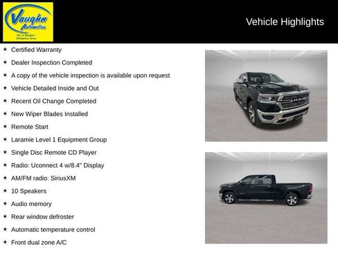 Used 2019 RAM 1500 Laramie image 2