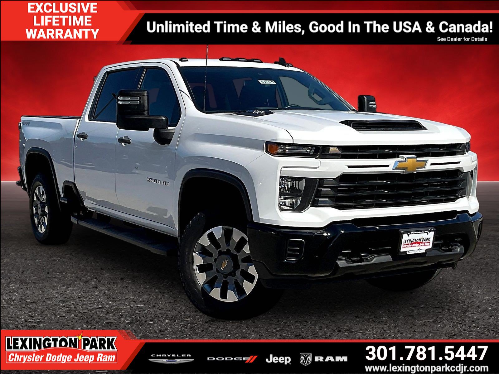 Used 2024 Chevrolet Silverado 2500 Custom w/ Custom Convenience Package AWD/4WD image 1