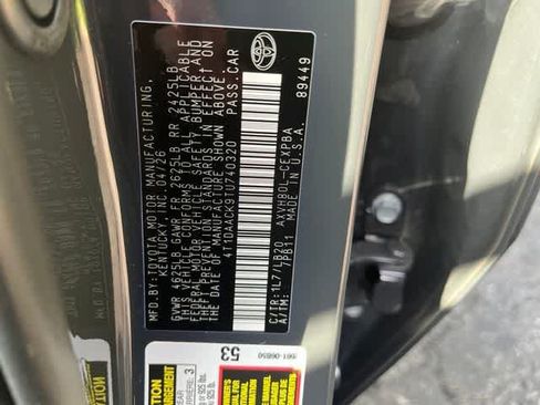 Used 2026 Toyota Camry XSE w/ Premium Plus Package FWD image 9