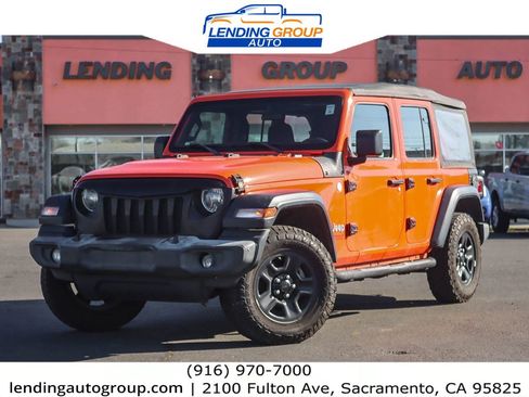 Used 2018 Jeep Wrangler Unlimited Sport image 1