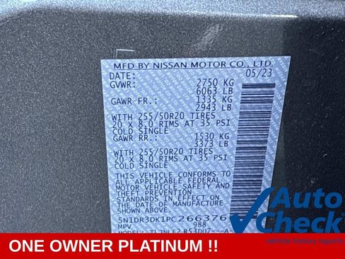 Certified 2023 Nissan Pathfinder Platinum AWD/4WD image 25