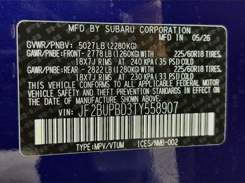 New 2026 Subaru Outback Premium AWD/4WD image 32