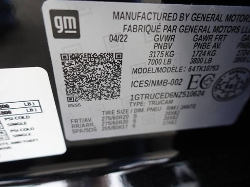 Used 2022 GMC Sierra 1500 Elevation image 18