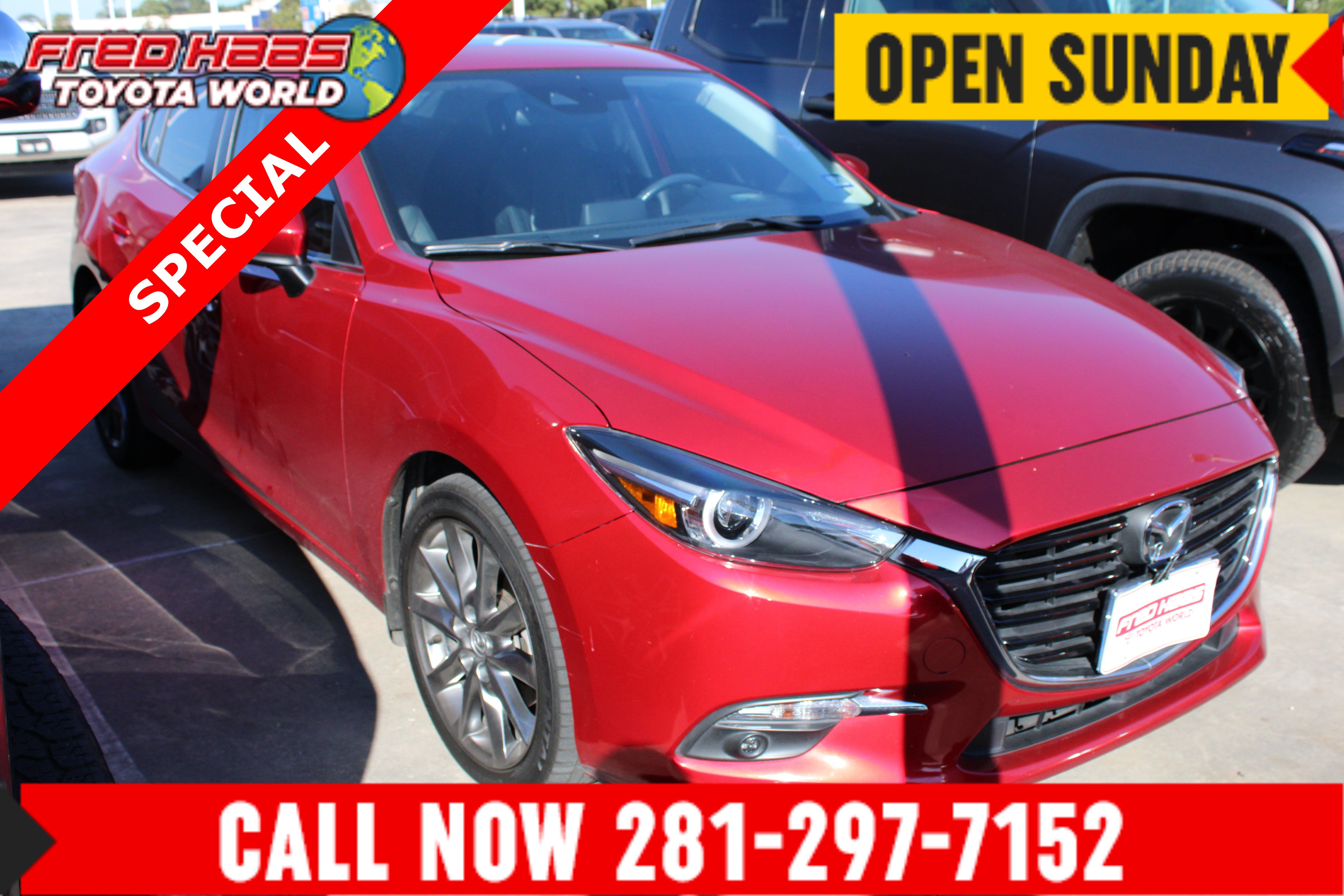 Used 2018 MAZDA MAZDA3 Grand Touring FWD image 1