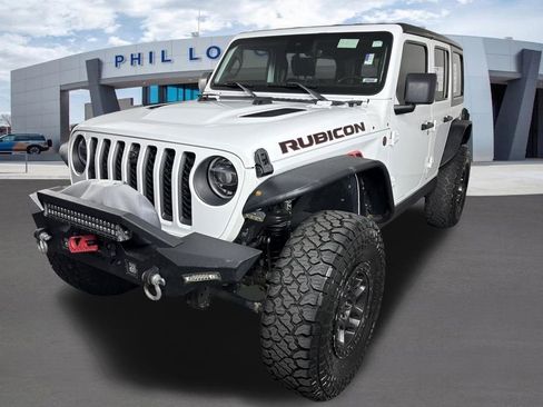 Used 2022 Jeep Wrangler Unlimited Rubicon w/ Xtreme Recon 35" Tire Package AWD/4WD image 3
