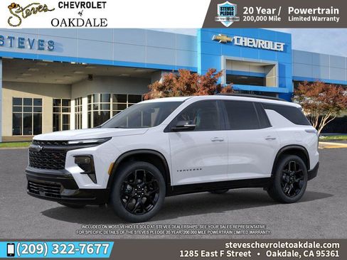 New 2026 Chevrolet Traverse RS w/ LPO, Floor Liner Package AWD/4WD image 2