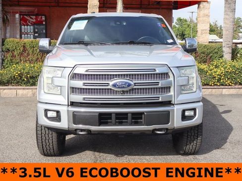 Used 2016 Ford F150 Platinum w/ Equipment Group 701A Luxury AWD/4WD image 3