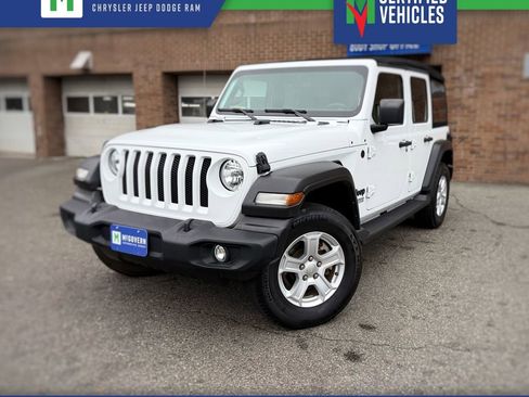 Used 2021 Jeep Wrangler Unlimited Sport image 1