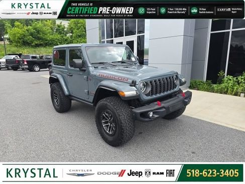 Certified 2025 Jeep Wrangler Rubicon AWD/4WD image 1