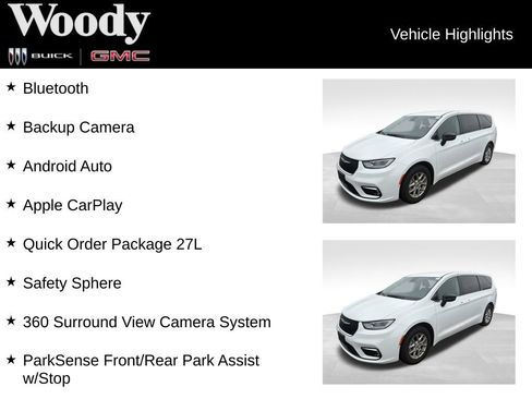 Used 2024 Chrysler Pacifica Touring-L FWD image 3