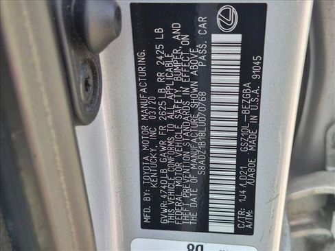 Used 2020 Lexus ES 350 w/ Premium Package FWD image 21