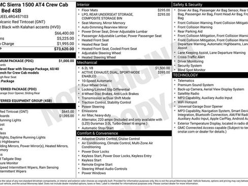 Used 2024 GMC Sierra 1500 AT4 w/ AT4 Premium Package AWD/4WD image 36
