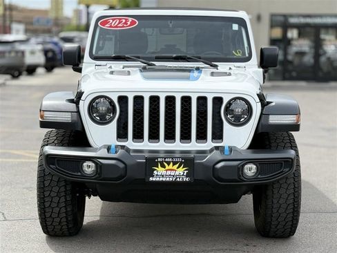 Used 2023 Jeep Wrangler Unlimited Rubicon 4xe w/ Cold Weather Group AWD/4WD image 2