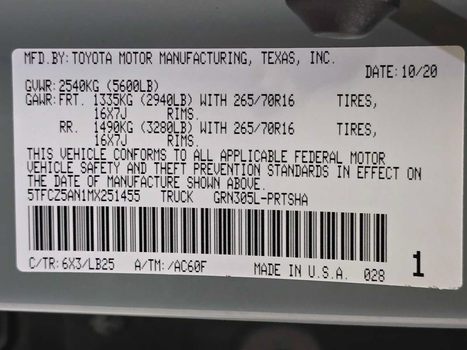 Certified 2021 Toyota Tacoma TRD Pro AWD/4WD image 31