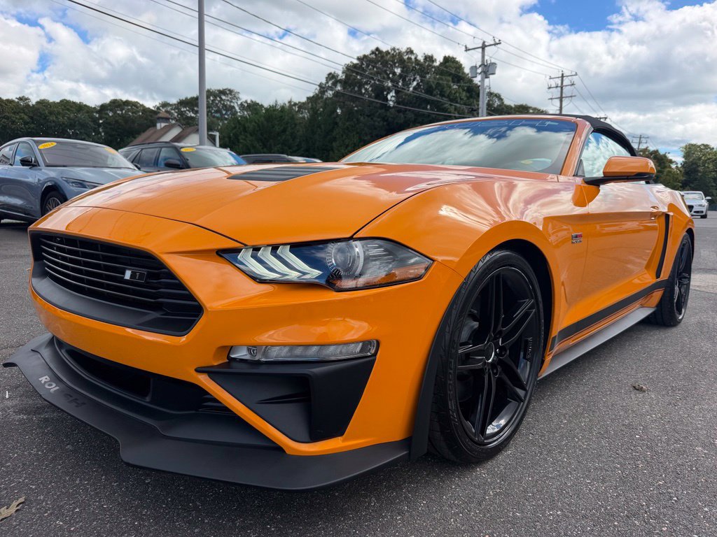 Certified 2019 Ford Mustang Premium w/ Ecoboost Performance Package RWD image 3