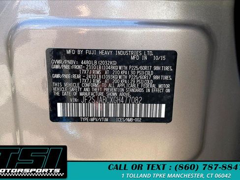 Used 2016 Subaru Forester 2.5i w/ Alloy Wheel Package AWD/4WD image 36