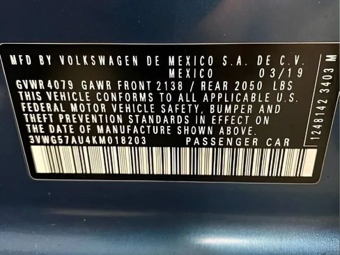 Used 2019 Volkswagen Golf SE FWD image 29