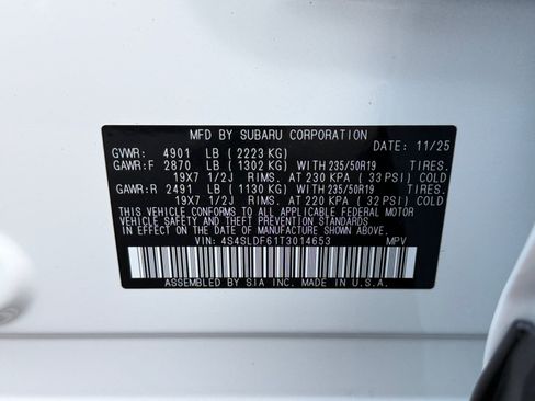 Used 2026 Subaru Forester Sport AWD/4WD image 25
