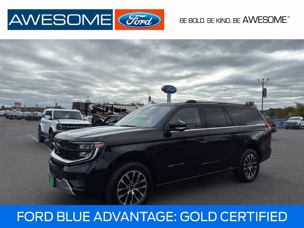 Certified 2025 Ford Expedition Max Platinum AWD/4WD 360° Tour