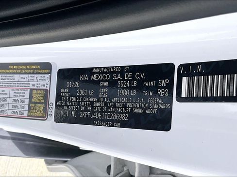 Certified 2026 Kia K4 EX FWD image 34