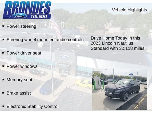 Used 2023 Lincoln Nautilus FWD w/ Premium Package image 11