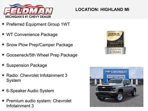 New 2026 Chevrolet Silverado 2500 W/T image 3