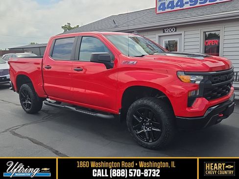 Used 2023 Chevrolet Silverado 1500 Custom Trail Boss AWD/4WD image 1