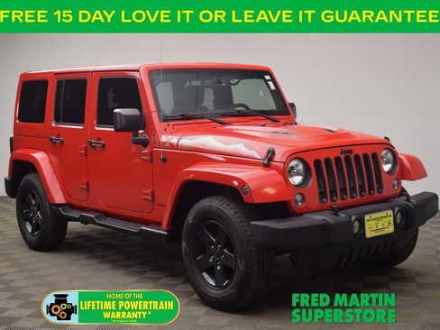 Used 2015 Jeep Wrangler Unlimited Sahara image 1