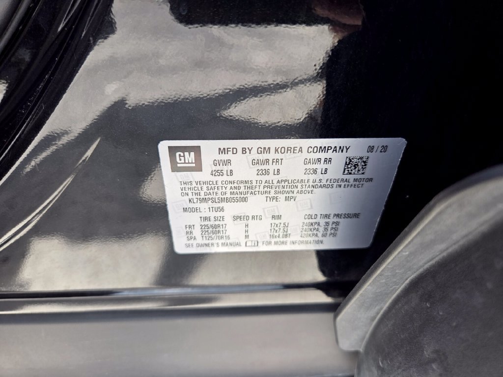 Used 2021 Chevrolet TrailBlazer LT w/ Convenience Package FWD image 17