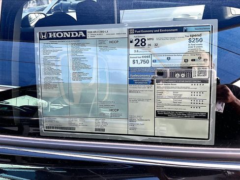Used 2026 Honda HR-V LX image 19