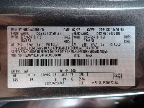Used 2023 Ford F150 XLT w/ Equipment Group 302A High AWD/4WD image 24