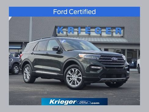 Certified 2023 Ford Explorer XLT w/ Equipment Group 202A AWD/4WD image 1