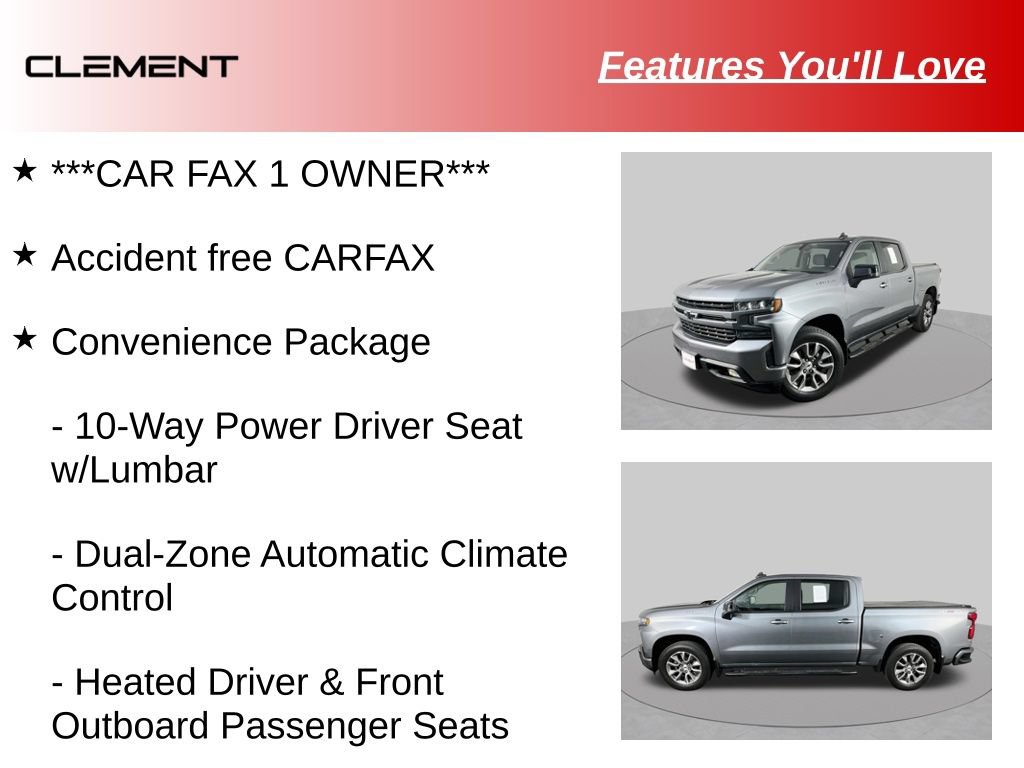 Used 2021 Chevrolet Silverado 1500 RST w/ Bed Protection Package AWD/4WD image 9