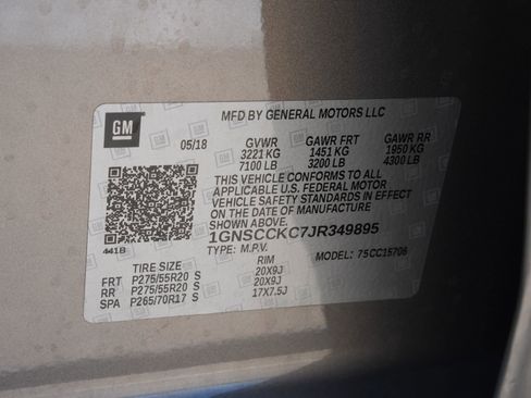 Used 2018 Chevrolet Tahoe Premier w/ Max Trailering Package RWD image 31