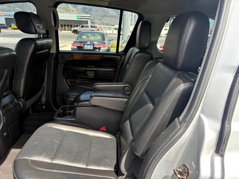 Used 2014 Nissan Armada Platinum w/ 2nd Row Captain Seat Package image 8